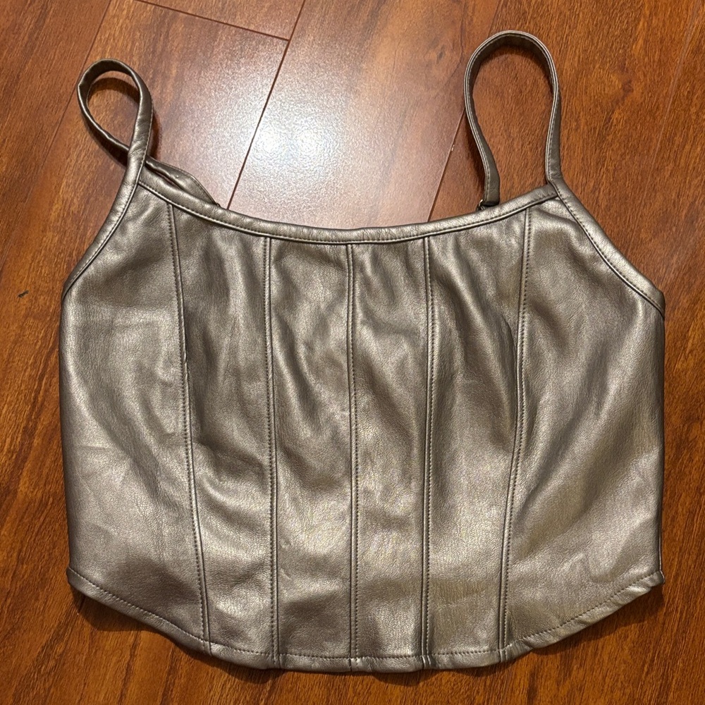 Elegant Metallic Camisole Top